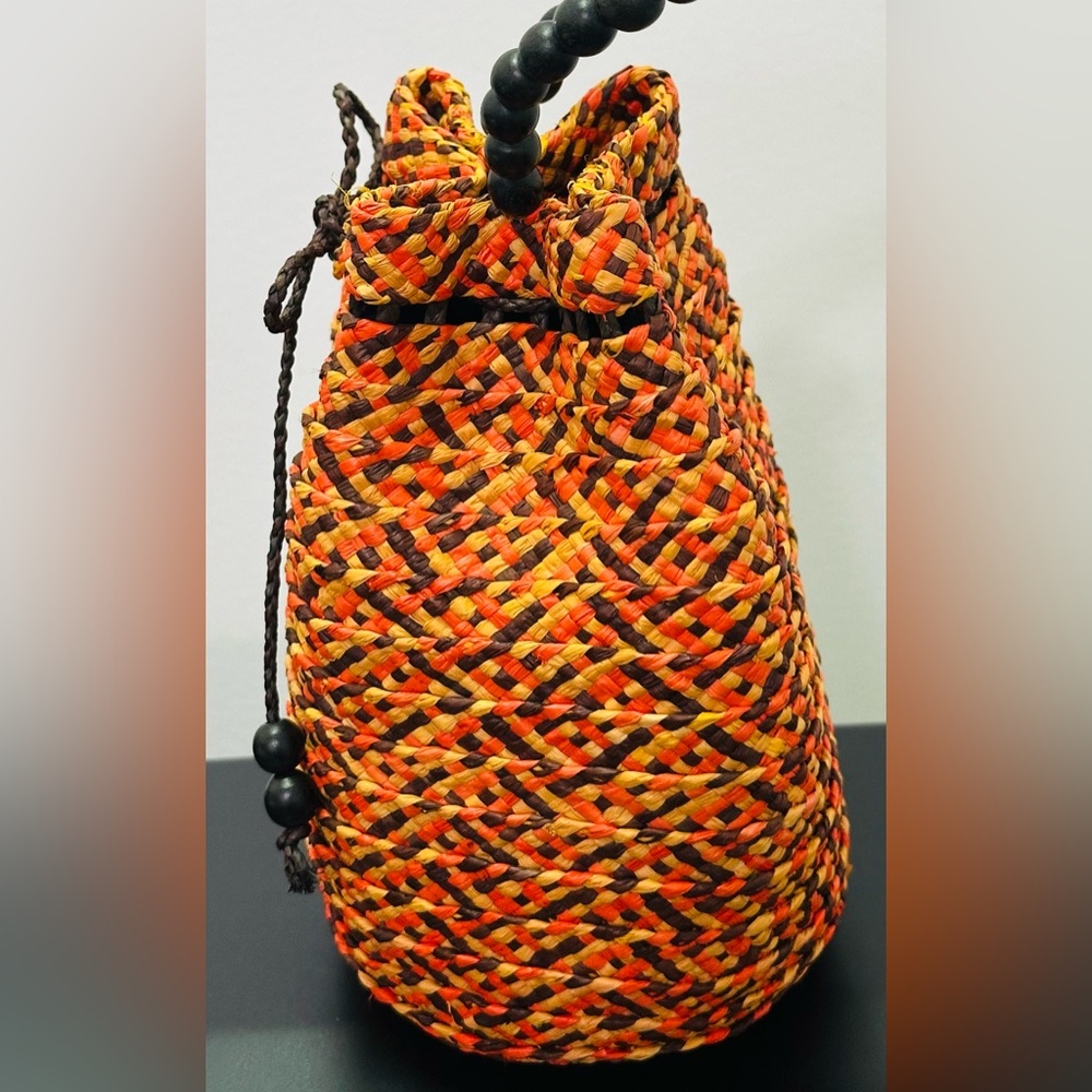 Majunga Raffia Purse - Picture 7 of 10